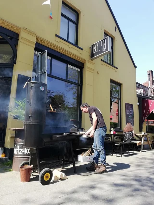 Cafe Berlijn buitenkant